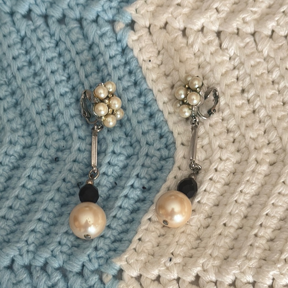 Elegant Pearl Drop Earrings